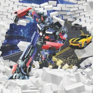 Tranh Dán Tường 3D Hoạt Hình Em Bé Mã 3Dw090