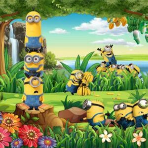Tranh Dán Tường 3D Em Bé Mã Kn0314