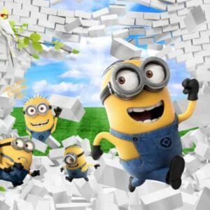 Tranh Dán Tường 3D Em Bé Mã Kn0320