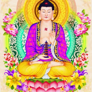 Tranh Dán Tường 3D Hình Phật Mã Pg-149
