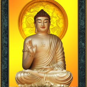 Tranh Dán Tường 3D Hình Phật Mã Pg-159