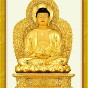 Tranh Dán Tường 3D Hình Phật Mã Pg-161