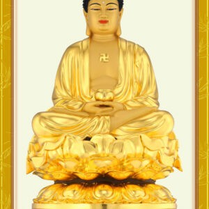 Tranh Dán Tường 3D Hình Phật Mã Pg-163