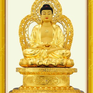 Tranh Dán Tường 3D Hình Phật Mã Pg-167