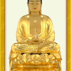 Tranh Dán Tường 3D Hình Phật Mã Pg-177