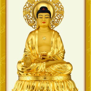 Tranh Dán Tường 3D Hình Phật Mã Pg-178