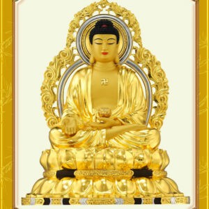 Tranh Dán Tường 3D Hình Phật Mã Pg-180