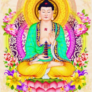 Tranh Dán Tường 3D Hình Phật Mã Pg-240