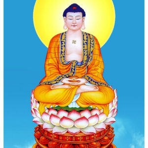 Tranh Dán Tường 3D Hình Phật Mã Pg-260