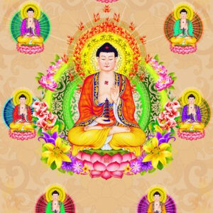 Tranh Dán Tường 3D Hình Phật Mã Pg-318