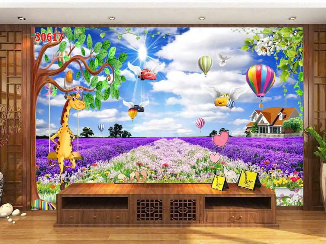 tranh dán tường 3d phong cảnh cho phòng khách 4 tranh dán tường 3d phong cảnh cho phòng khách