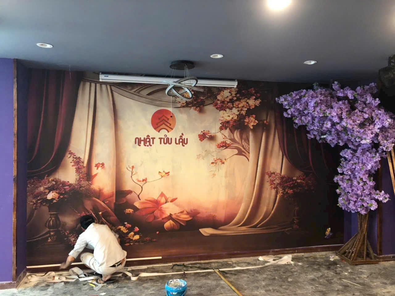 tranh 3d dán tường giá rẻ quận 4