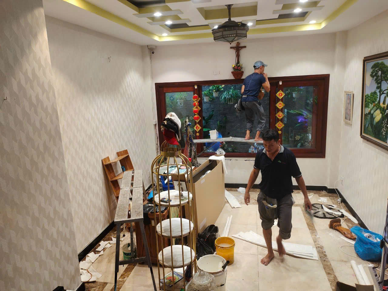 giấy dán tường Bình Thạnh