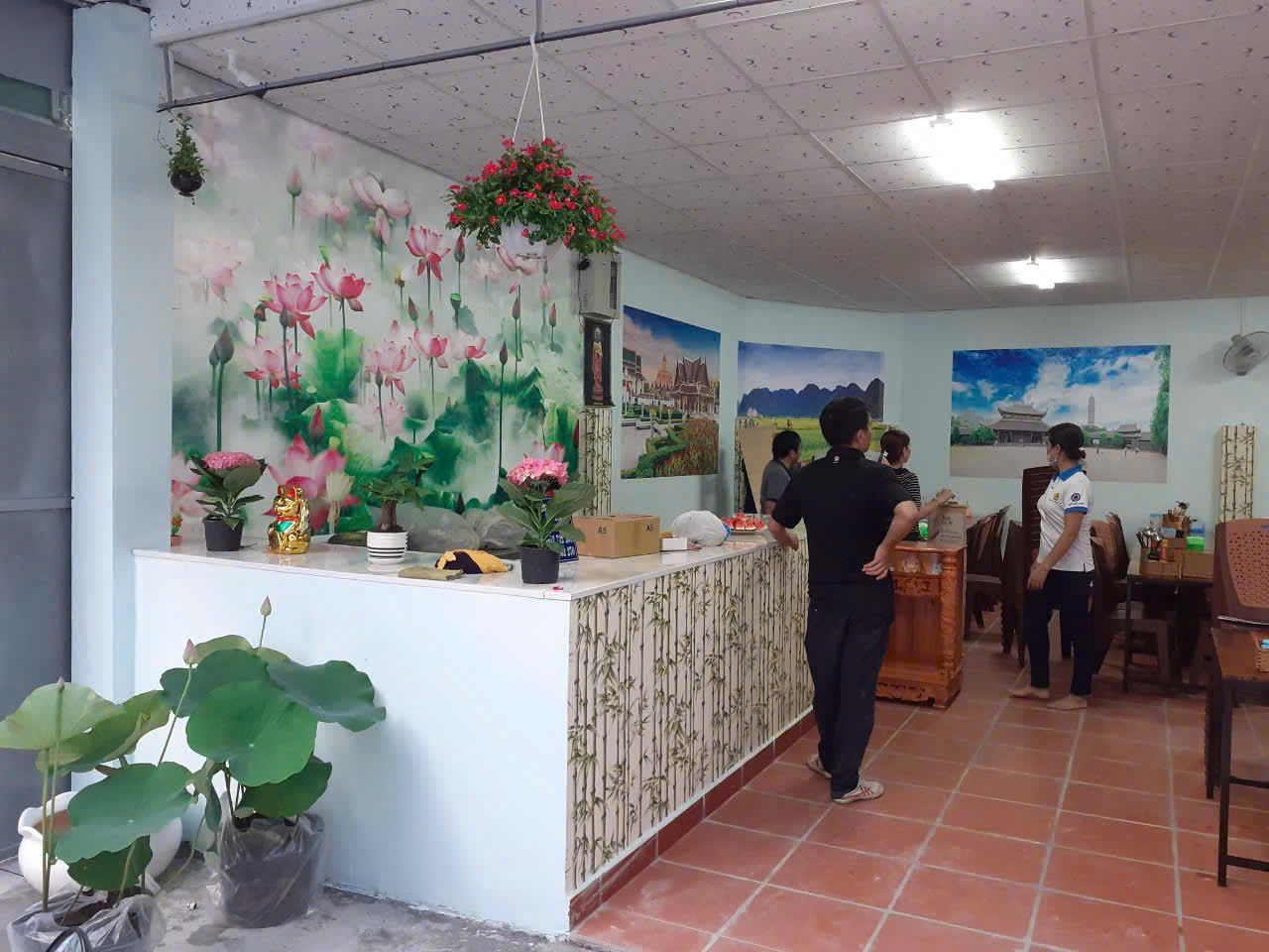 giấy dán tường giá rẻ tại nhà bè