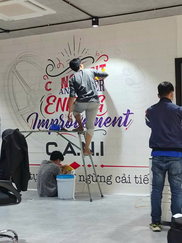 giấy dán tường giá rẻ tại quận 2